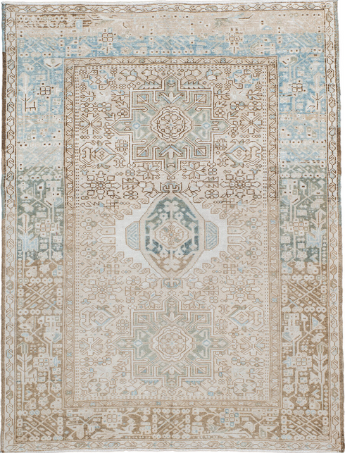 Vintage Heriz Area Rug (5' x 6')
